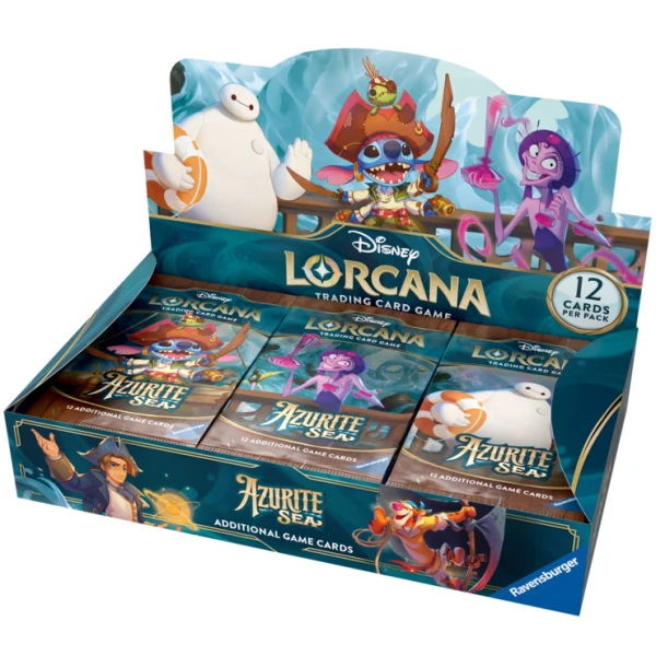 Lorcana TCG: Azurite Sea - Booster Display (Chapter 6) Lorcana TCG: Azurite Sea - Booster Display (Chapter 6)