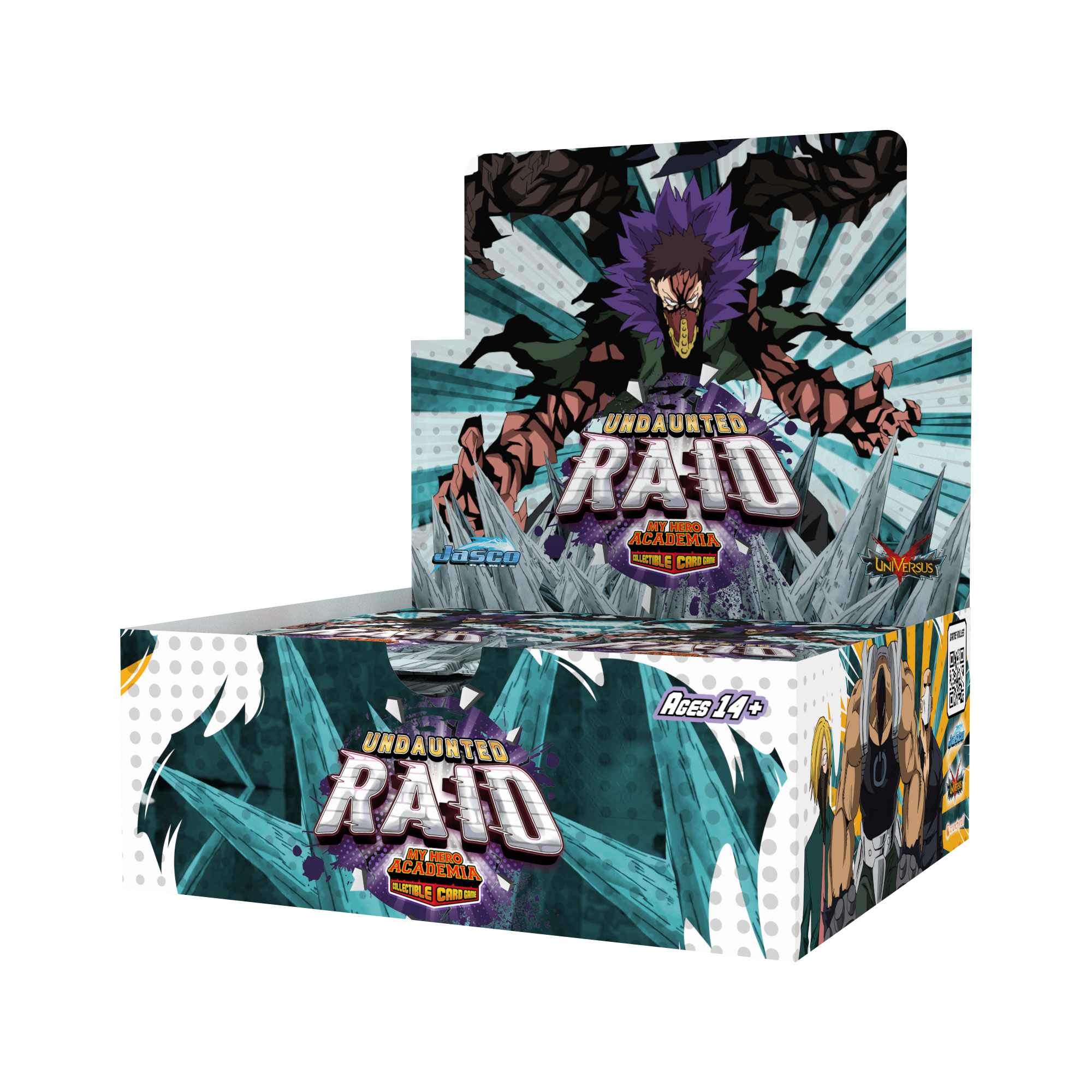 My Hero Academia CCG: Series 05 Undaunted Raid Display