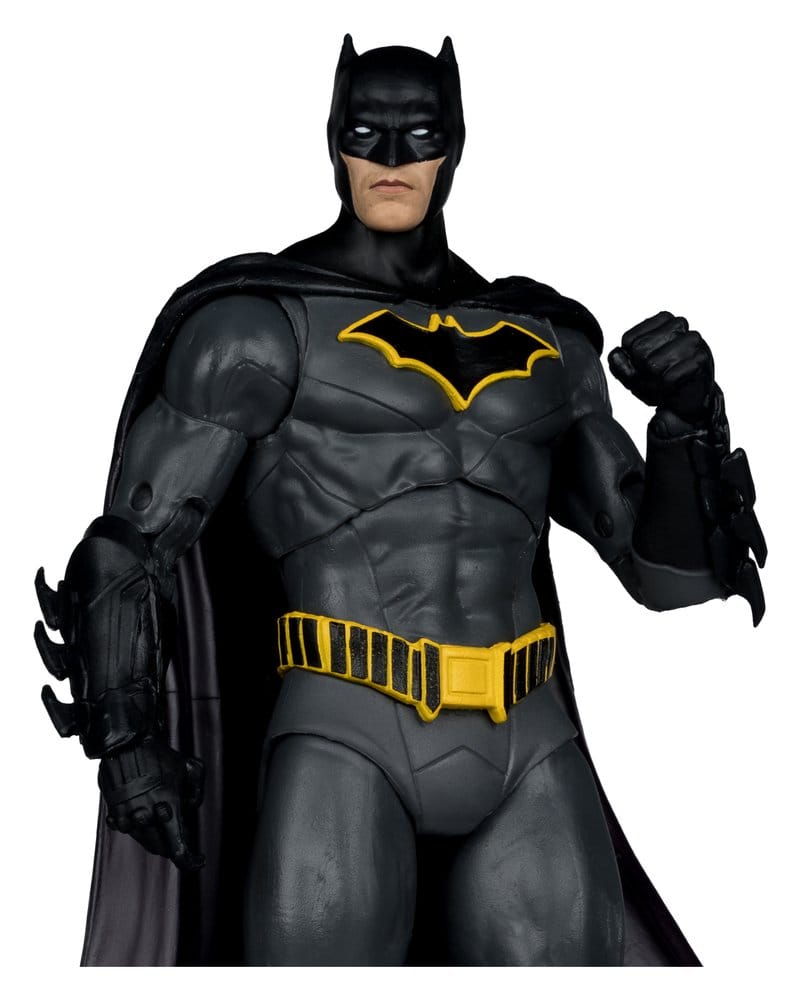 DC Multiverse AF: Batman DC Rebirth 18cm Batman, Superheld, Kostüm, Gürtel, Cape