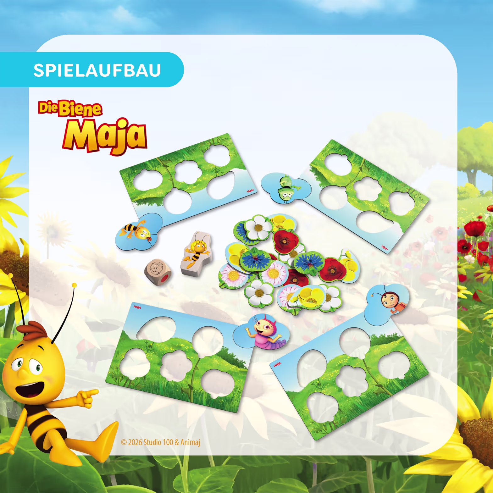 Biene Maja: Blumenwiese