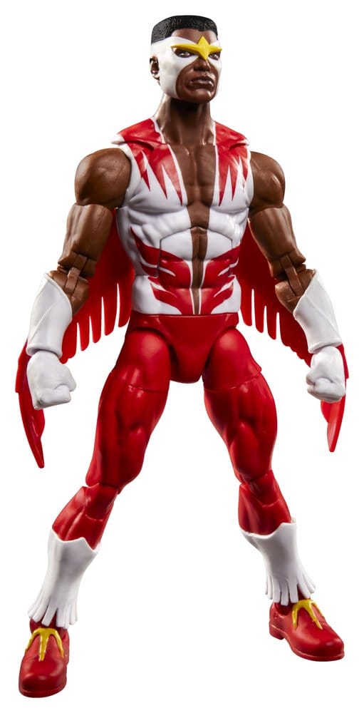 Marvel Legends AF: Marvel's Falcon (Secret Wars) 15cm Action-Figur, Superheld, roter Anzug, Flügel, Maske