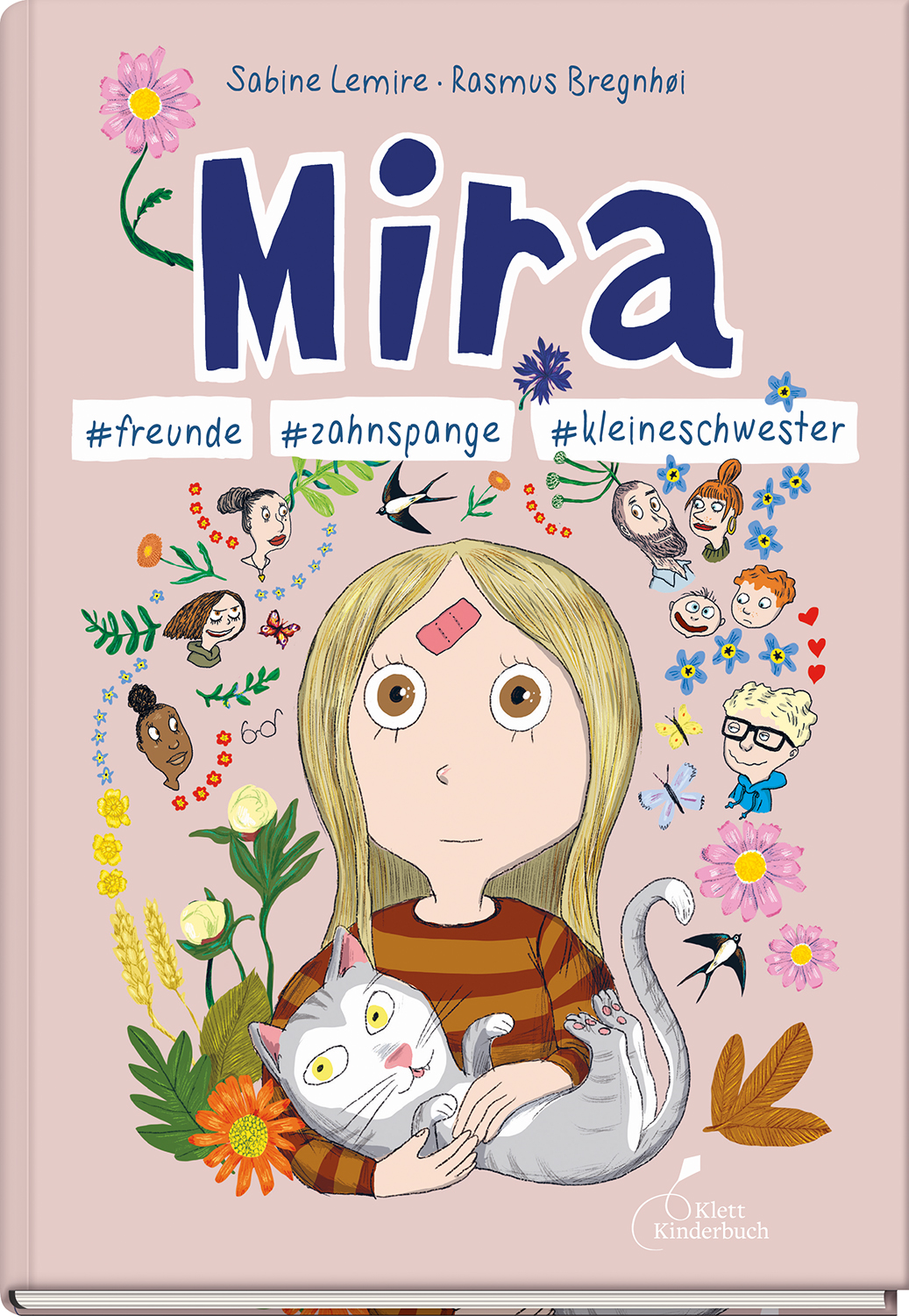 Kinderbuch, Mira, Tierliebe, Katze, Blumen