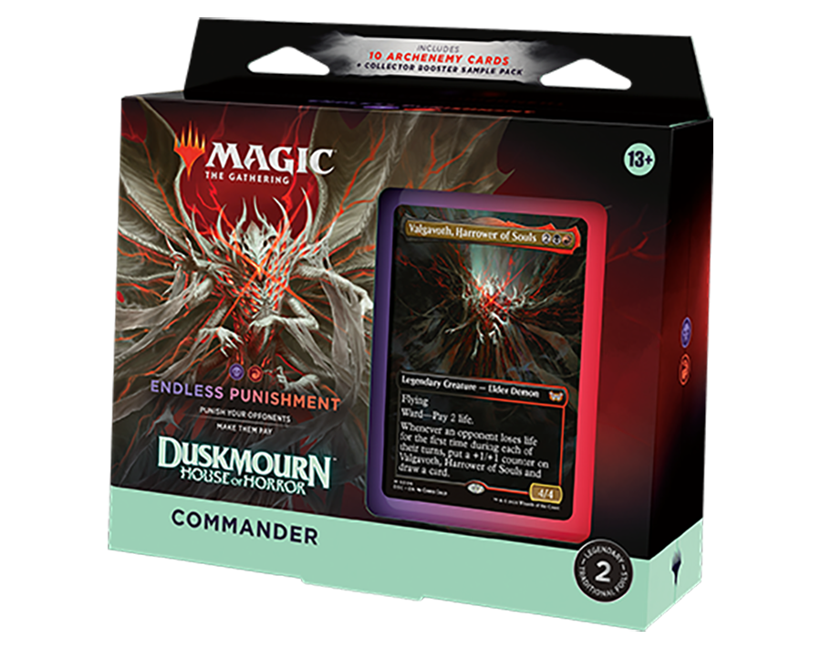 Magic CCG: Duskmourn House of Horror Commander Deck "Endless Punishment"