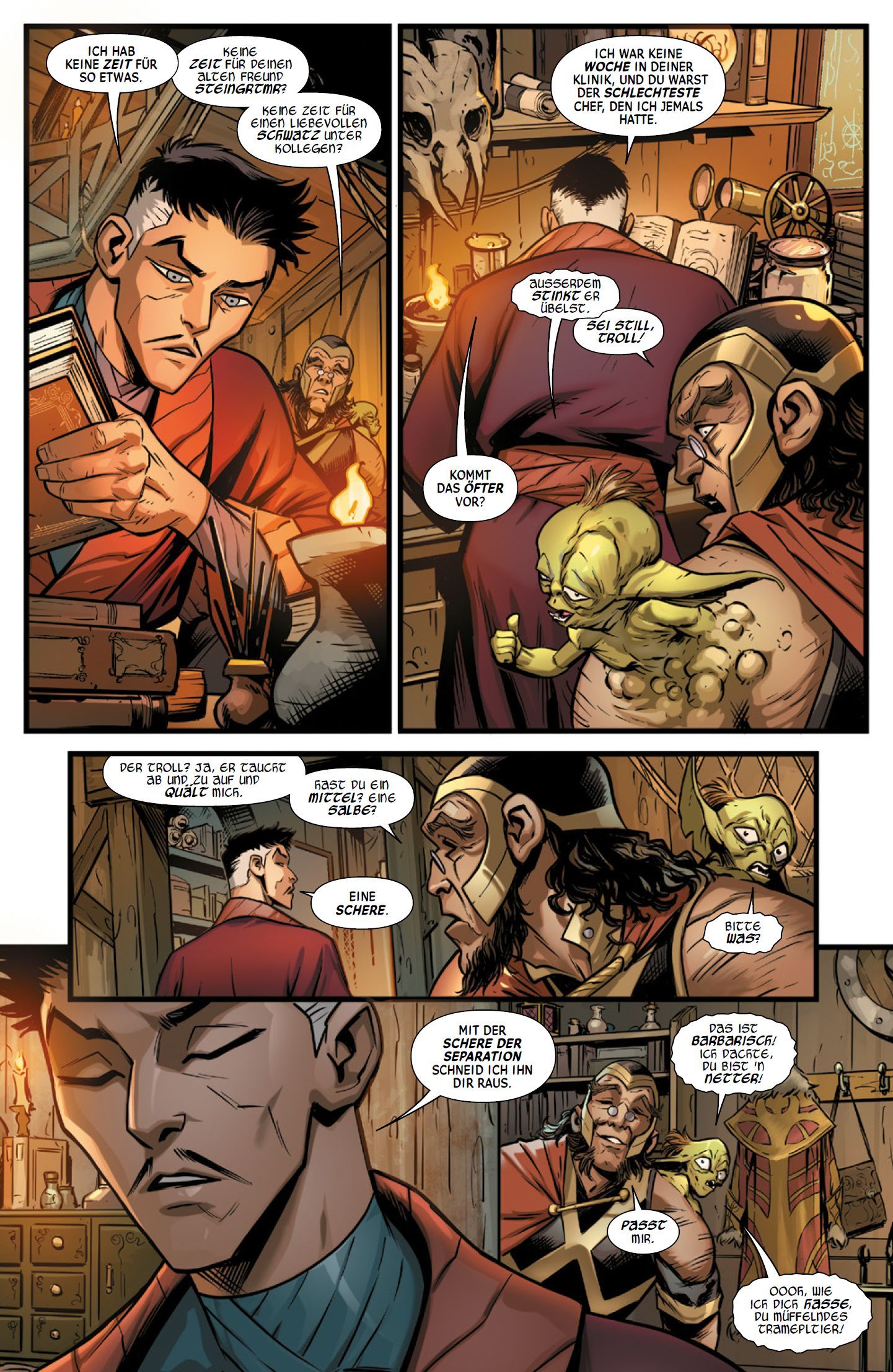 Comic, Fantasy, Charaktere, Schwert, Goblin Kreatur
