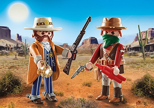 Playmobil: DuoPack - Bandit und Sheriff