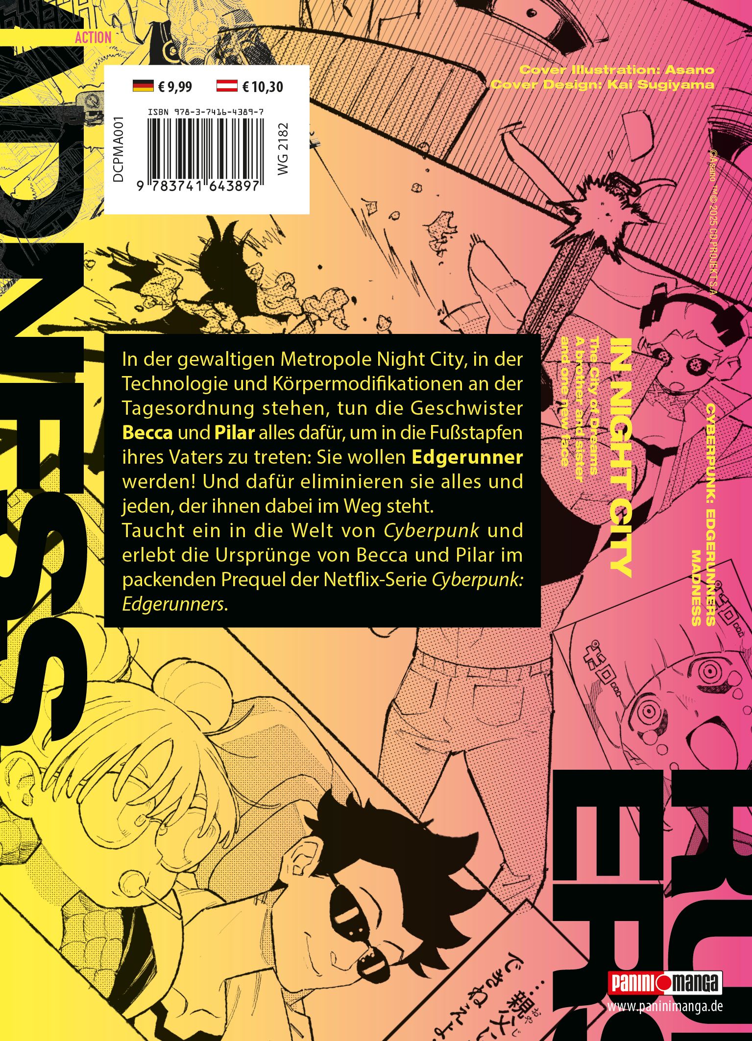 Manga, Comic, Cover, Panini (Panini), Cyberpunk