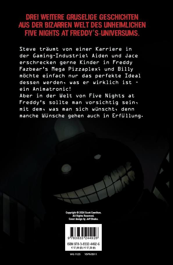 Five Nights at Freddy's: Tales from the Pizzaplex Bd.2 - Happs character, shirt, poster, text, dark