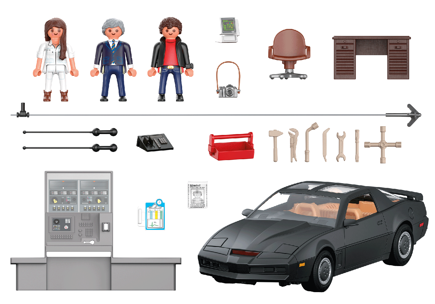 Playmobil: Knight Rider - K.I.T.T. Playmobil: Knight Rider - K.I.T.T.