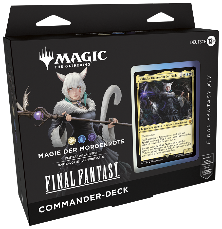 Magic CCG dt.: Final Fantasy Commander Deck "Magie der Morgenröte"