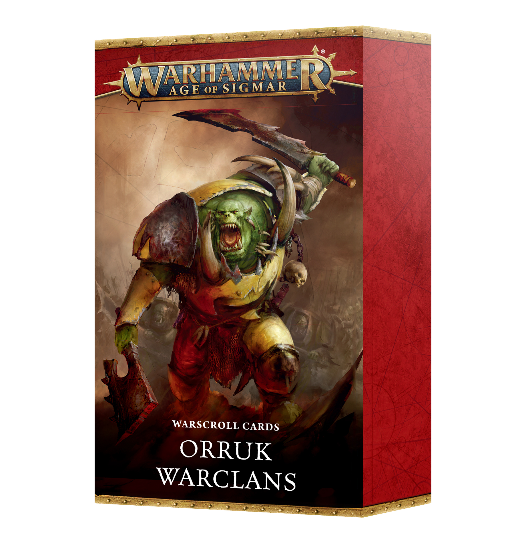 Warhammer: Warscroll Cards - Orruk Warclans engl.