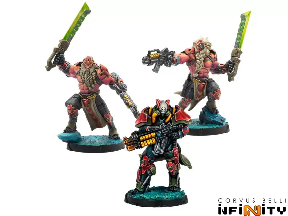 Infinity: Combined Army - Booster Pack Alpha Miniatur, Actionfiguren, Sci-Fi, Waffen, Tierwesen