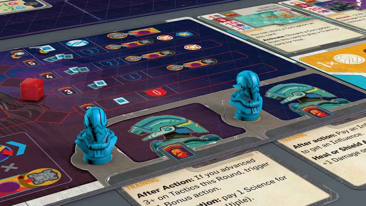 Brettspiel, Spielefiguren, Minifigur, Weltraum-Thema, Kartenstapel