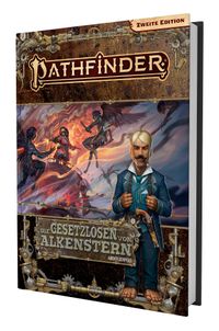 RPG-Brettspiel, Pathfinder-Buch, großer Hardcover, Coverkunst, Deutsche Ausgabe