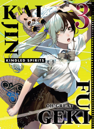 Kaijin Fugeki: Kindled Spirits Vol.3 Tb Buch, Veröffentlichung, Comics, Person, Frau
