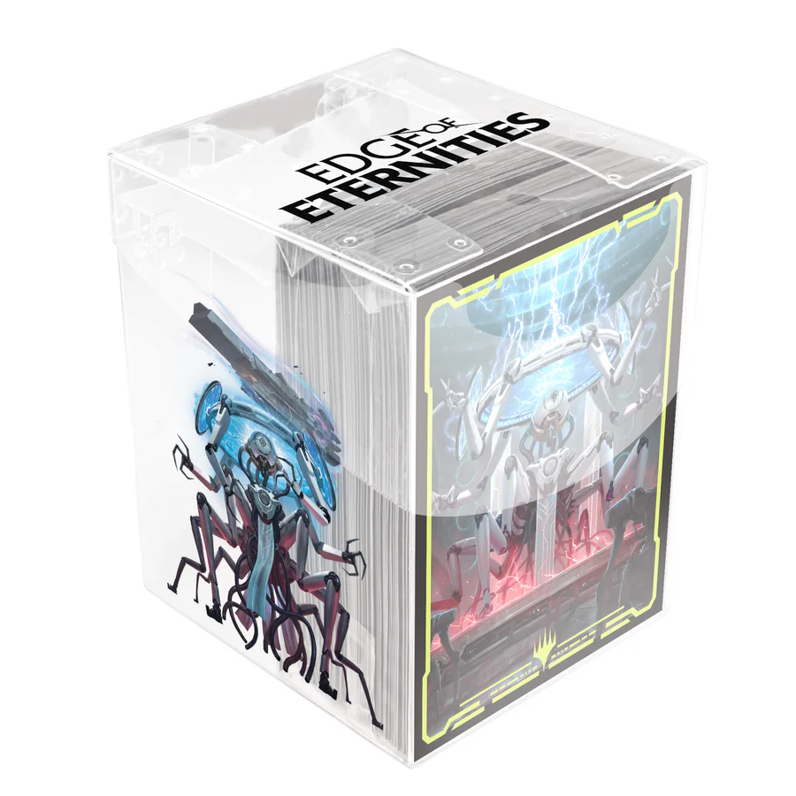 Ultra Pro: Deck Protector + Clear Box Magic Edge of Eternities - Counter Intelligence (100) Ultra Pro: Deck Protector + Clear Box Magic Edge of Eternities - Counter Intelligence (100)