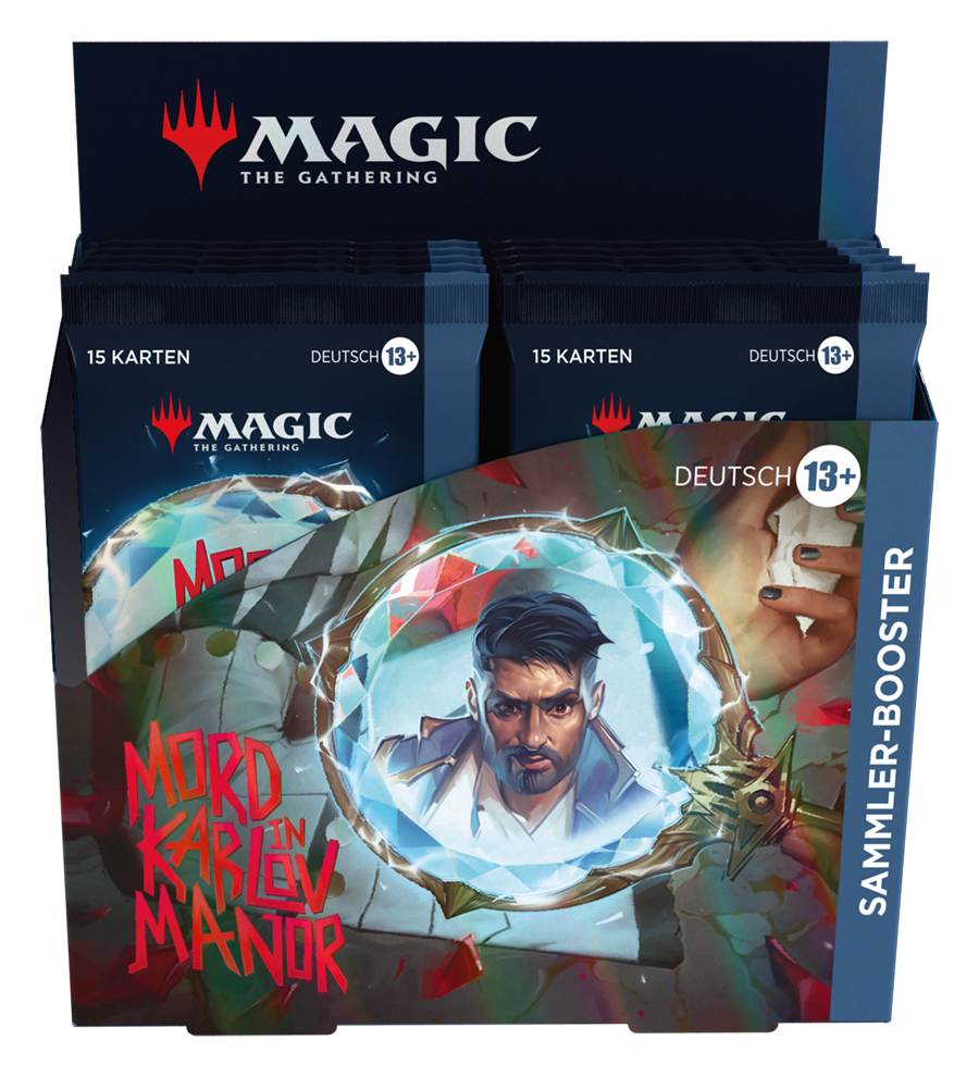 Magic CCG dt.: Mord in Karlov Manor Sammler Booster Display Magic CCG dt.: Mord in Karlov Manor Sammler Booster Display