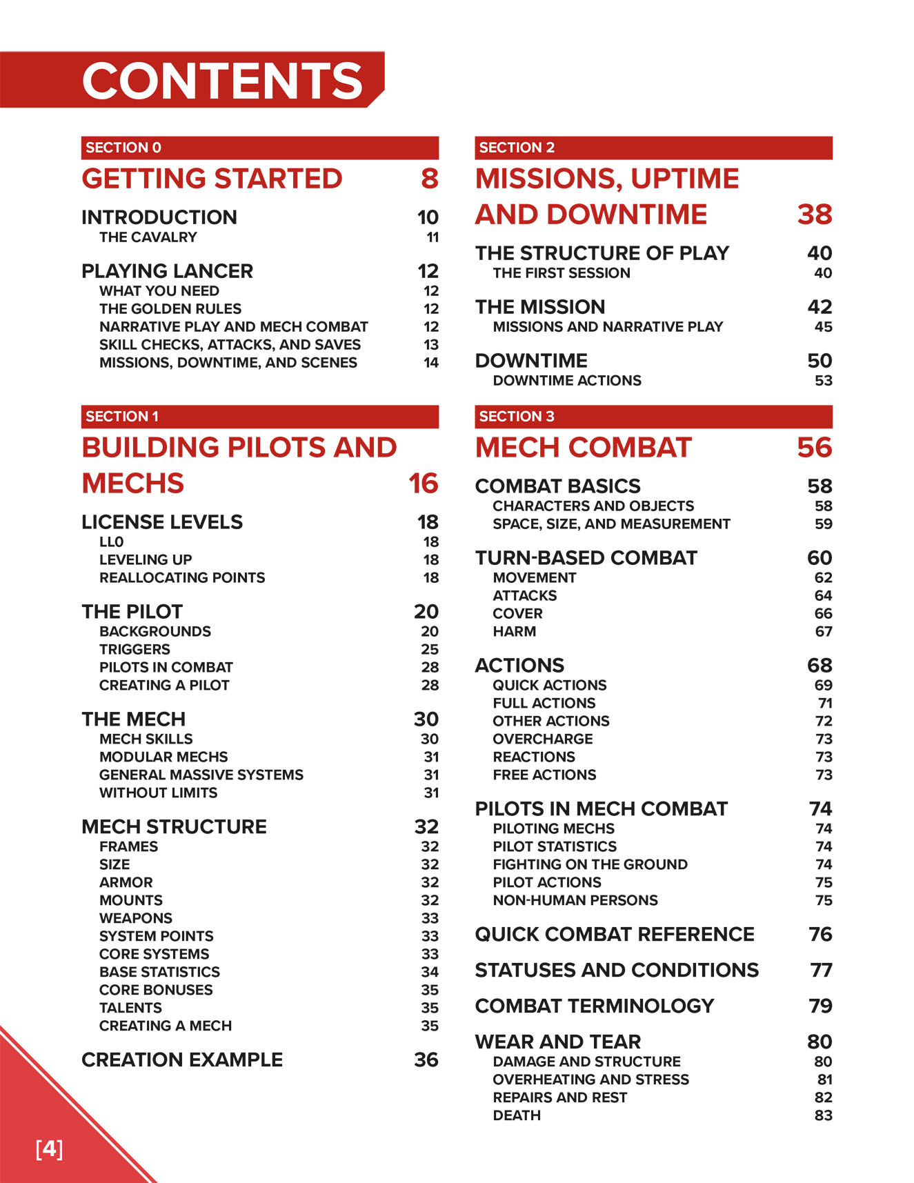 Lancer RPG: Core Rulebook Lancer RPG: Core Rulebook