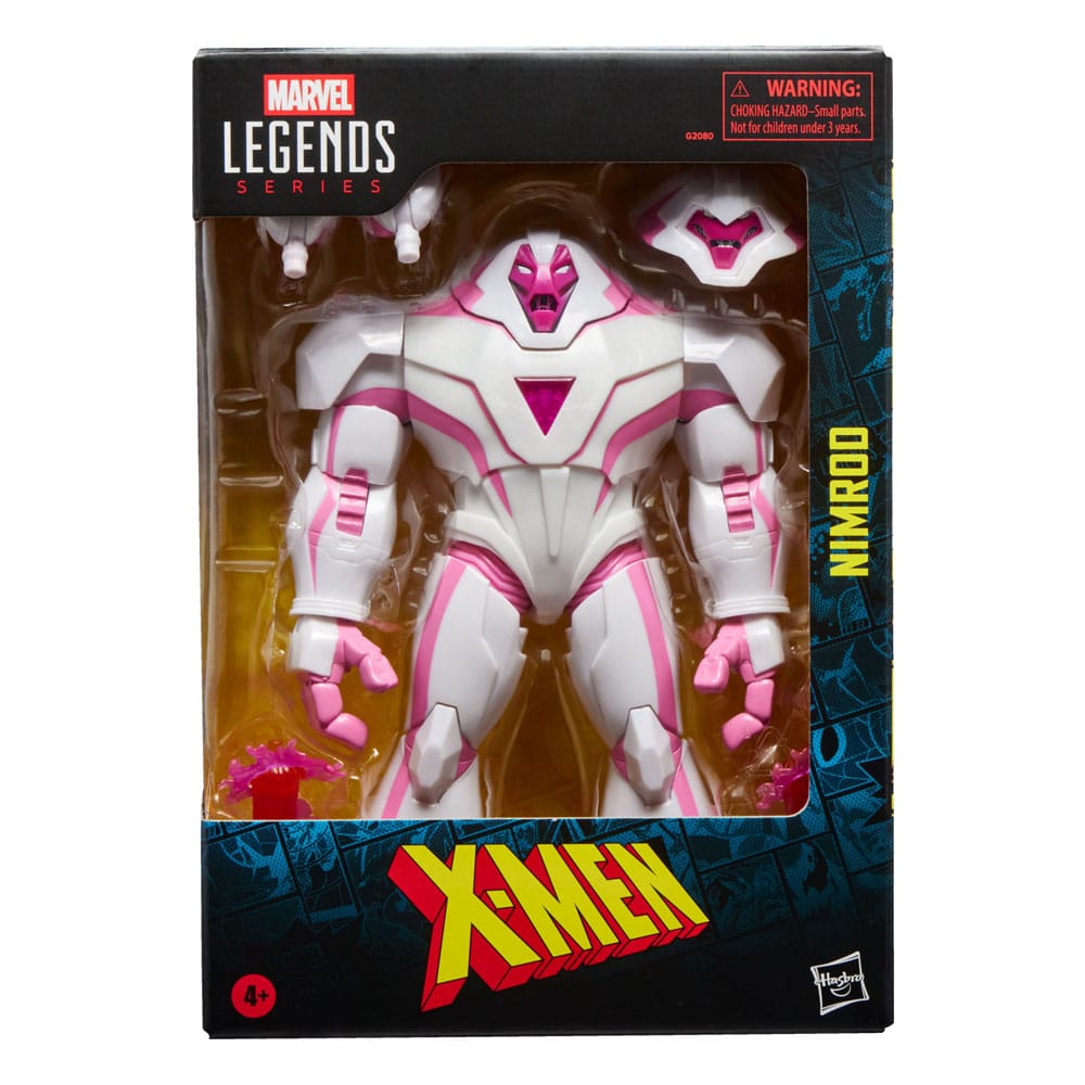 Marvel Legends AF: X-Men - Nimrod Sentinel 20cm action figure, figurine, X-Men, pink accents, white figure