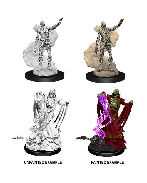 D&D Miniatures. Lich & Mummy Lord