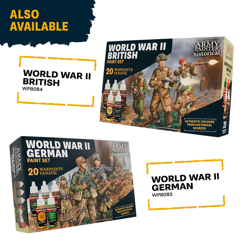 Army Painter: WPFH: WW2 American Paint Set Army Painter: WPFH: WW2 American Paint Set