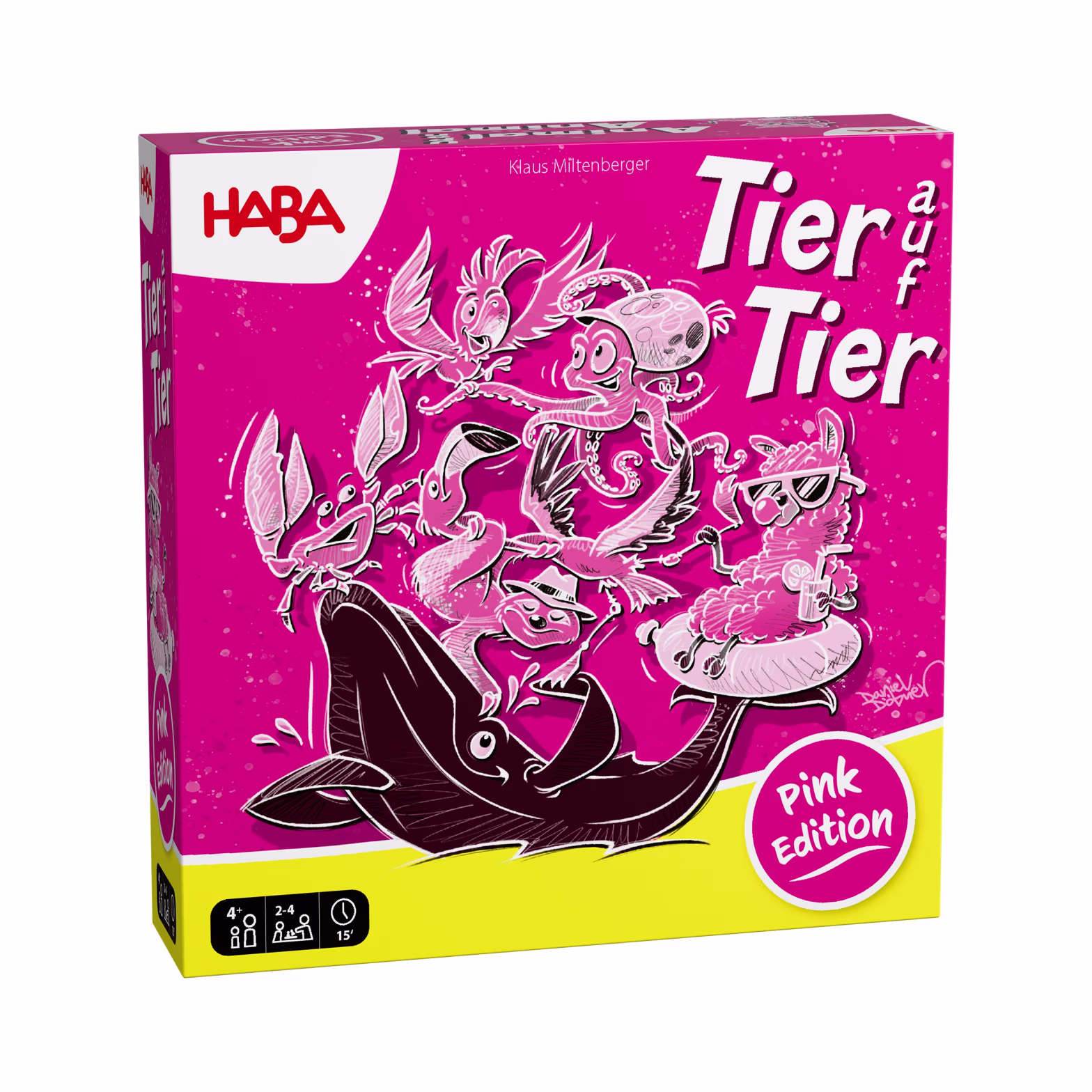 Tier auf Tier Pink