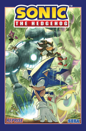 Sonic The Hedgehog Vol.21: Reprise Tpb Sonic, Igelkopf?, Hedgehog, Action-Figur, Cartoon-Deckblatt
