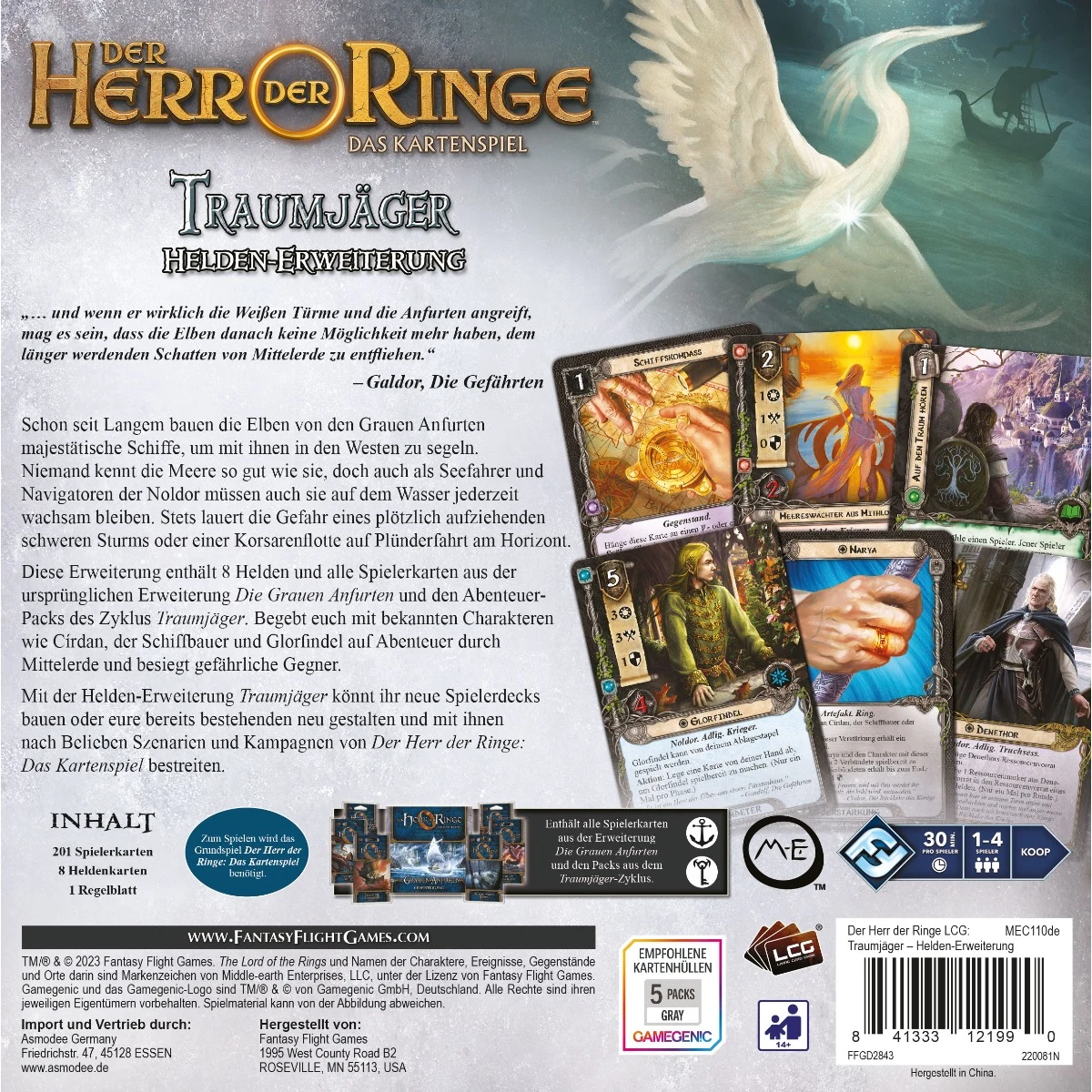Herr der Ringe LCG: Traumjäger Helden-Erweiterung Herr der Ringe LCG: Traumjäger Helden-Erweiterung