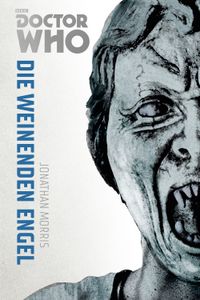 Plastikkoffer, Doktor-Who-Motiv, Horror-Poster, Zombie-Gesicht, Illustration