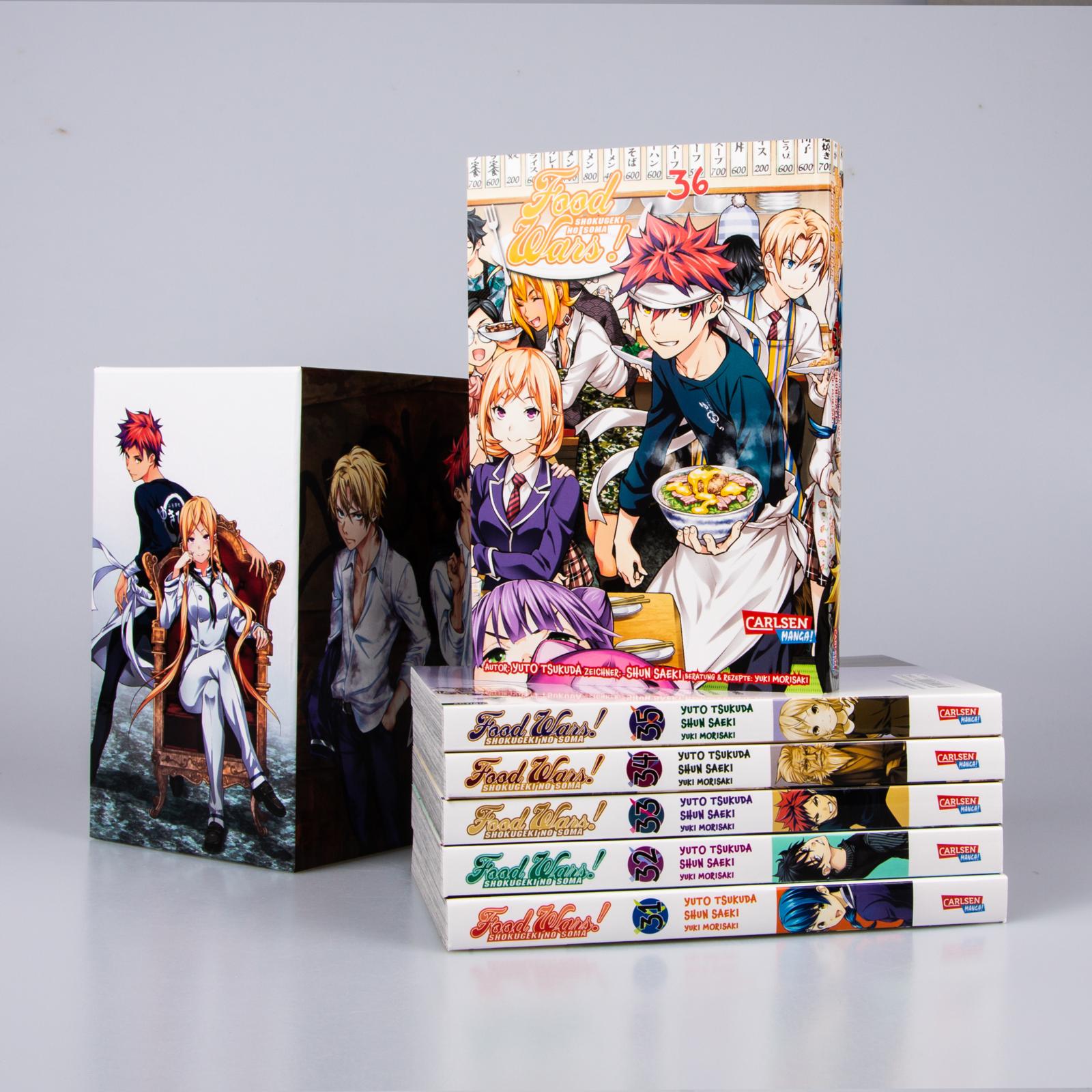 Food Wars Bd.31-36/Schuber Food Wars Bd.31-36/Schuber