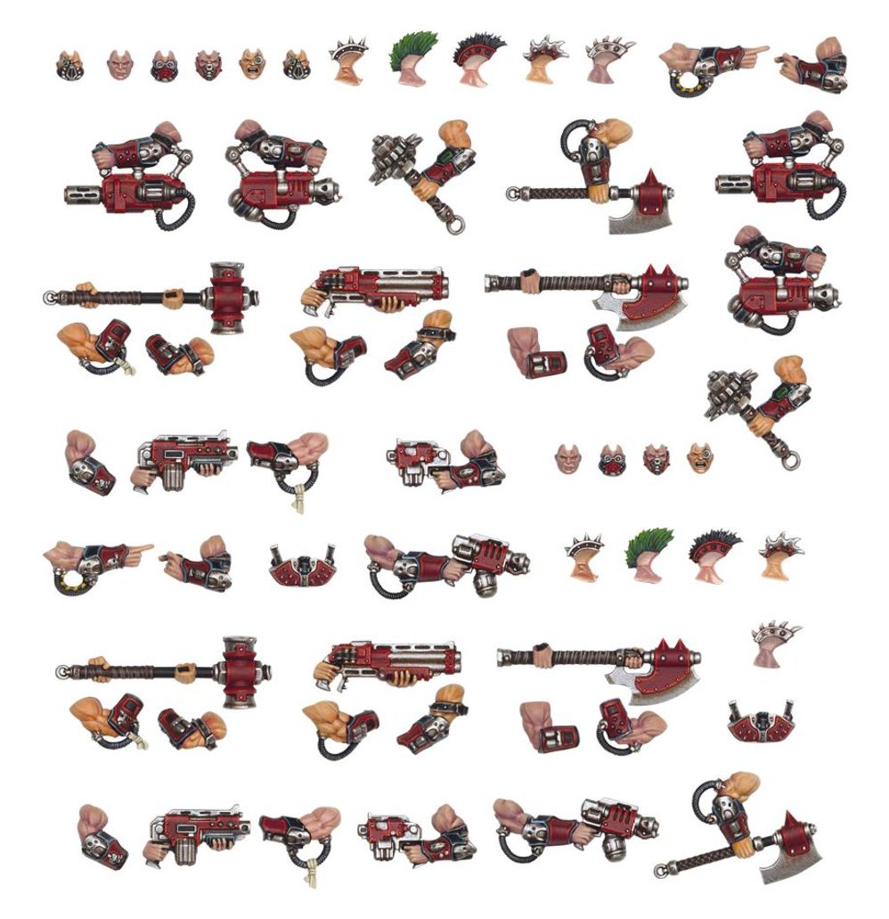 Necromunda: Goliath Weapons & Upgrades Necromunda: Goliath Weapons & Upgrades