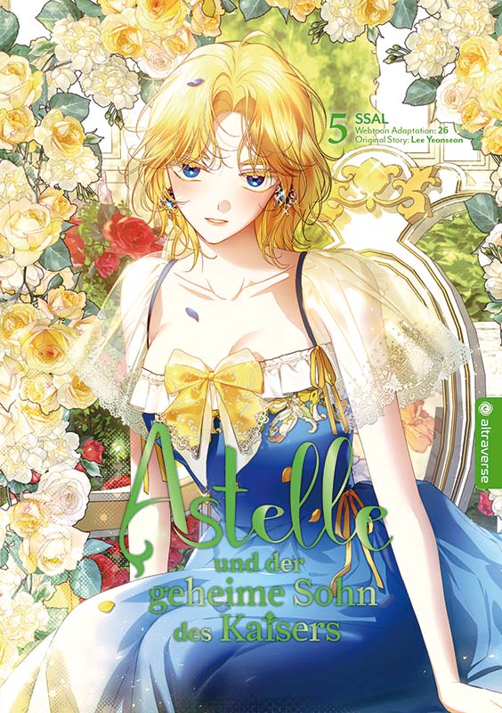 Manga, Charakter, Kleid, Blumen, Illustration