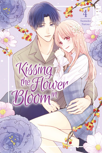 Romantik, Manga, Paar, Blumen, Pinkhaarig