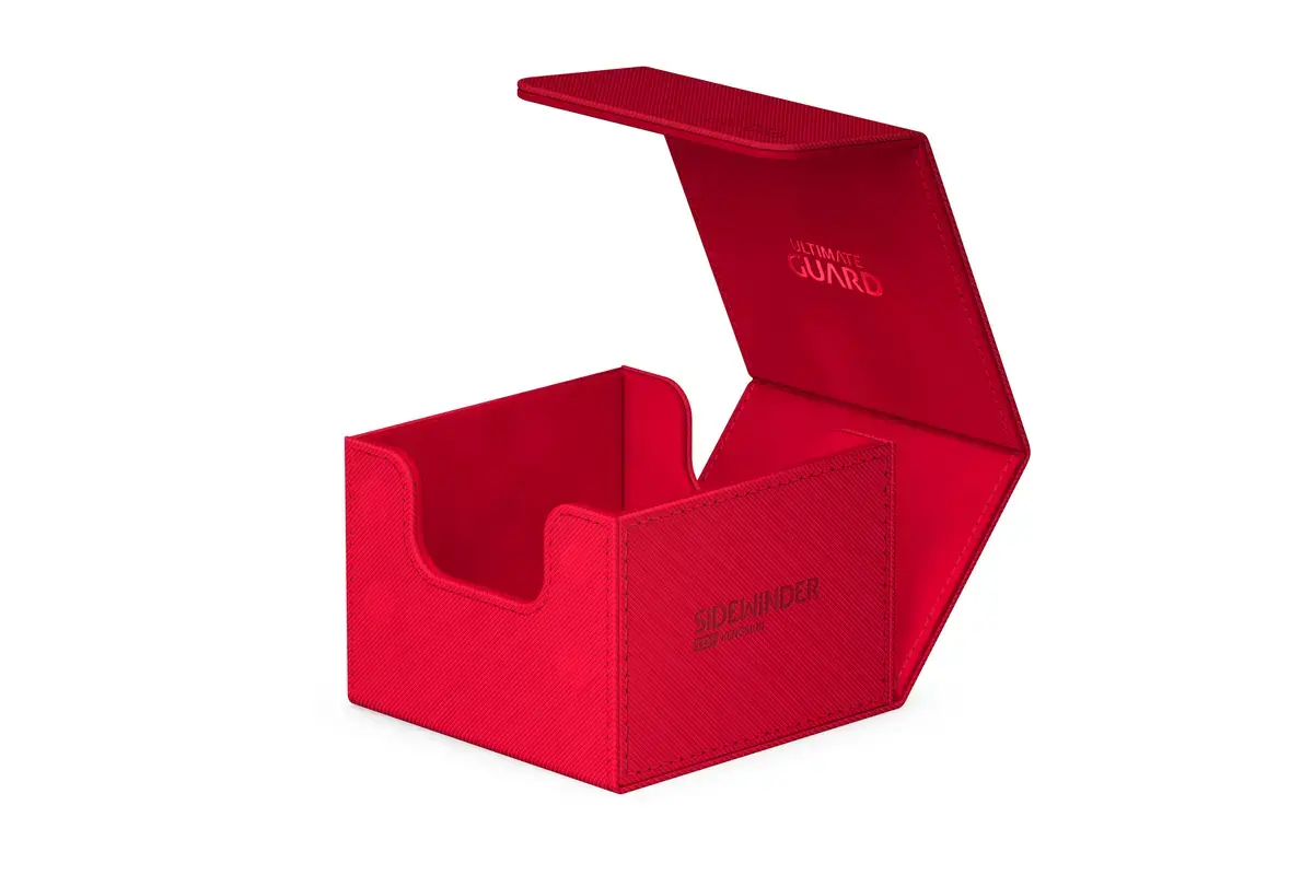 Ultimate Guard: Deckbox Sidewinder 133+ Xenoskin Monocolor Rot Ultimate Guard: Deckbox Sidewinder 133+ Xenoskin Monocolor Rot
