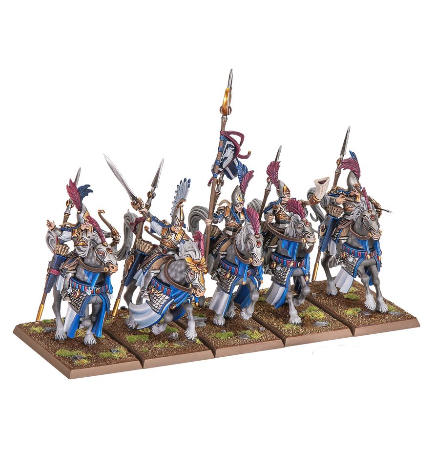 miniaturen, ritter, marsch, pferdereiter, regiment