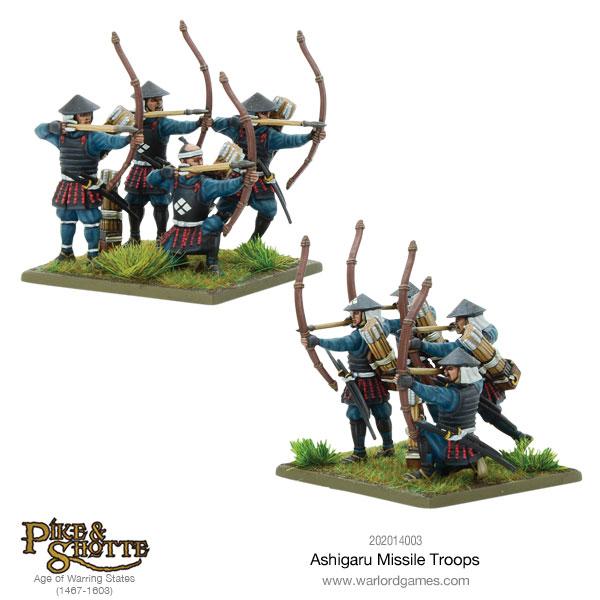 Pike & Shotte: Ashigaru Missile Troops Pike & Shotte: Ashigaru Missile Troops