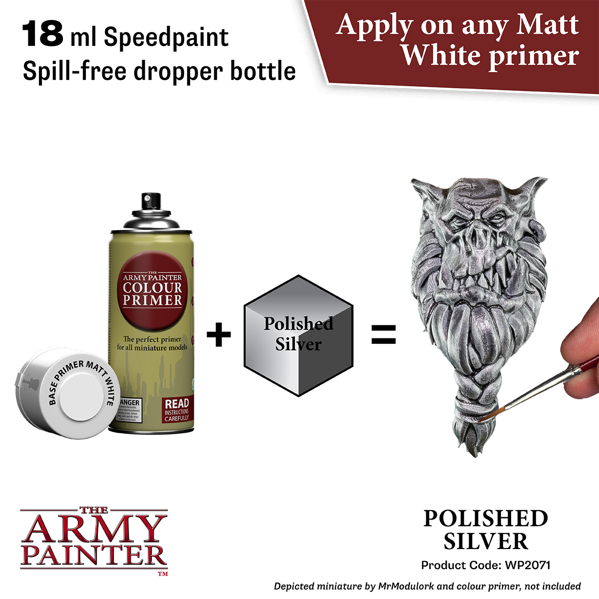 Army Painter: SP - Polished Silver Army Painter: SP - Polished Silver