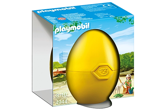 Playmobil: Osterei - Tierpflegerin mit Alpaka
