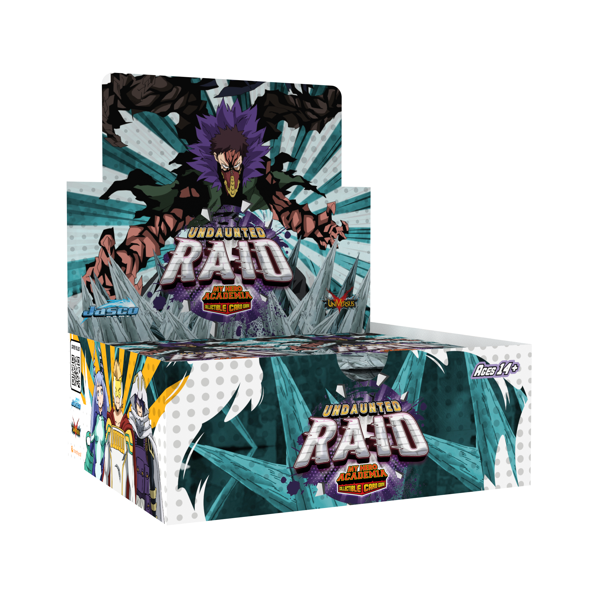 My Hero Academia CCG: Series 05 Undaunted Raid Display My Hero Academia CCG: Series 05 Undaunted Raid Display