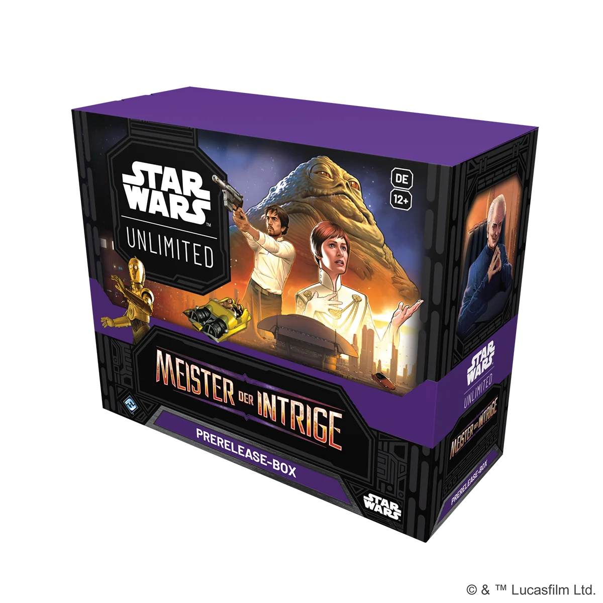 Star Wars Unlimited CCG dt.: Meister der Intrige Prerelease-Box Star Wars Unlimited CCG dt.: Meister der Intrige Prerelease-Box