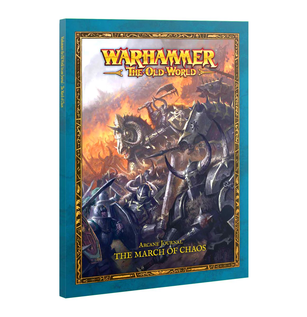 Warhammer: The Old World Arcane Journal - The March of Chaos tabletop, spiel, box, kunst, warhammer