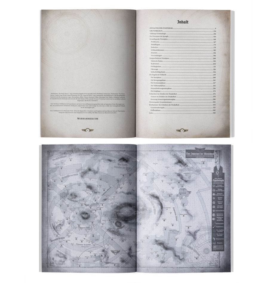 Horus Heresy: Age of Darkness Rulebook dt. Horus Heresy: Age of Darkness Rulebook dt.
