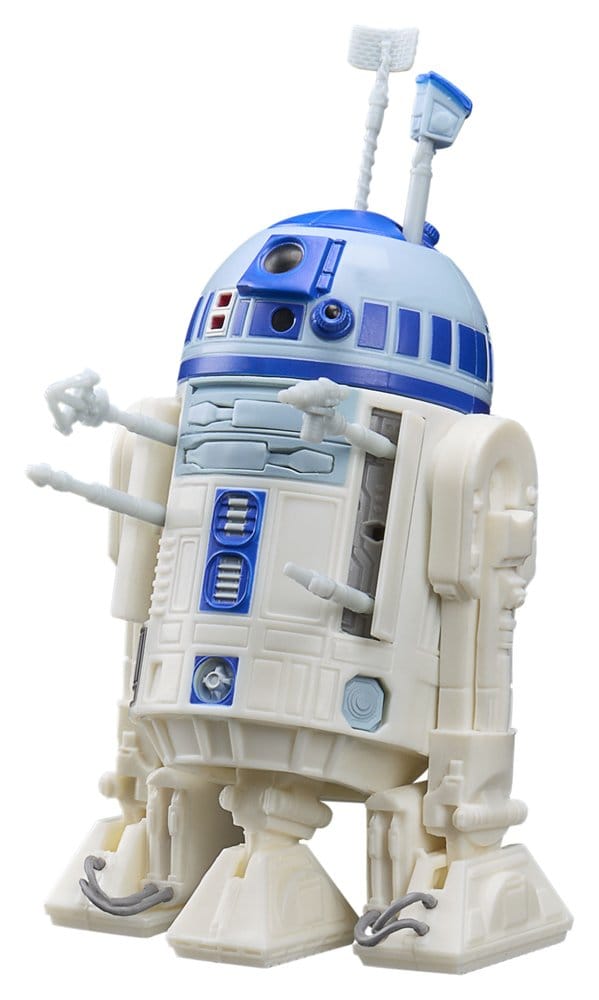 R2-D2, Robot, Spielzeug, Star-Wars, Weiß-Blau
