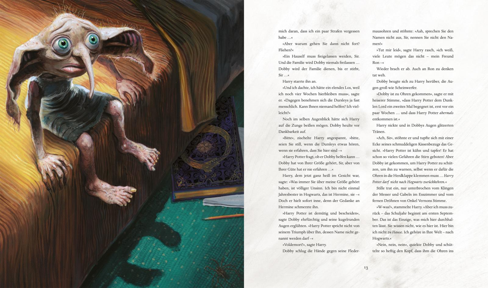 Harry Potter Bd.2: ...und die Kammer des Schreckens (illustr.) 