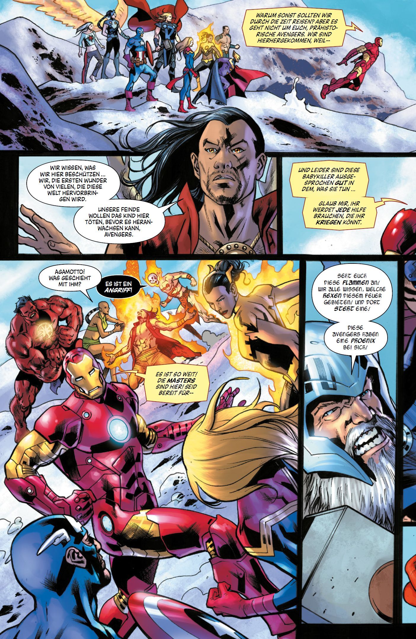 Superhelden, Comic, Team, Kampf, Rüstung