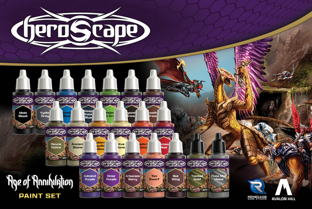 HeroScape: Age of Annihilation Paint Set