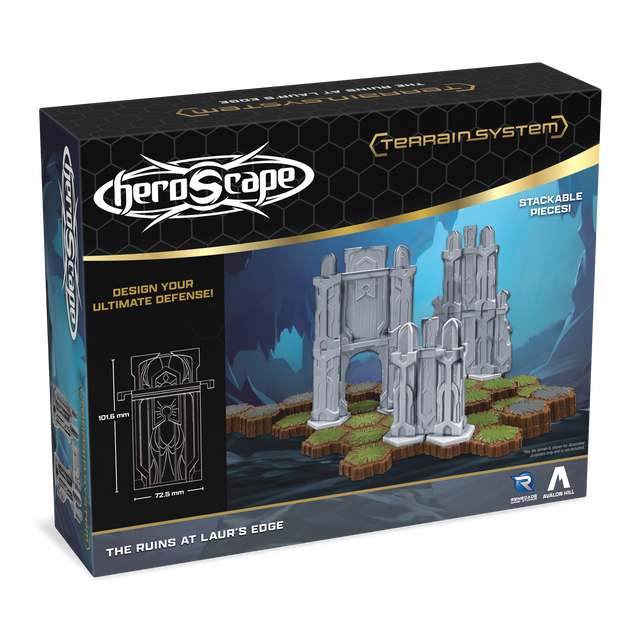 HeroScape: The Ruins at Laurs Edge Terrain Expansion