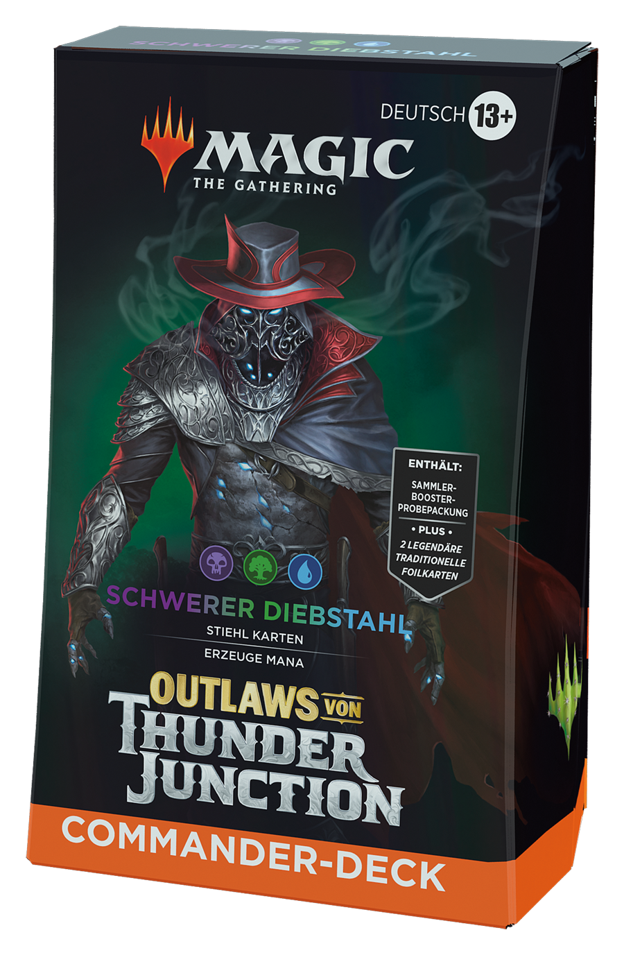 Magic CCG dt.: Outlaws von Thunder Junction Commander-Deck "Schwerer Diebstahl" Magic CCG dt.: Outlaws von Thunder Junction Commander-Deck "Schwerer Diebstahl"