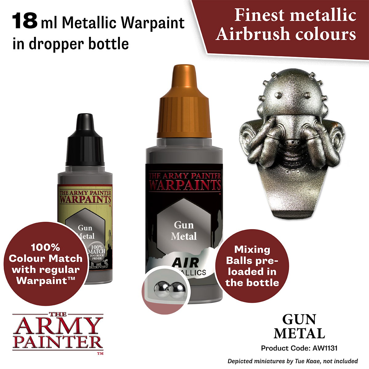 Army Painter: Air - Gun Metal Army Painter: Air - Gun Metal
