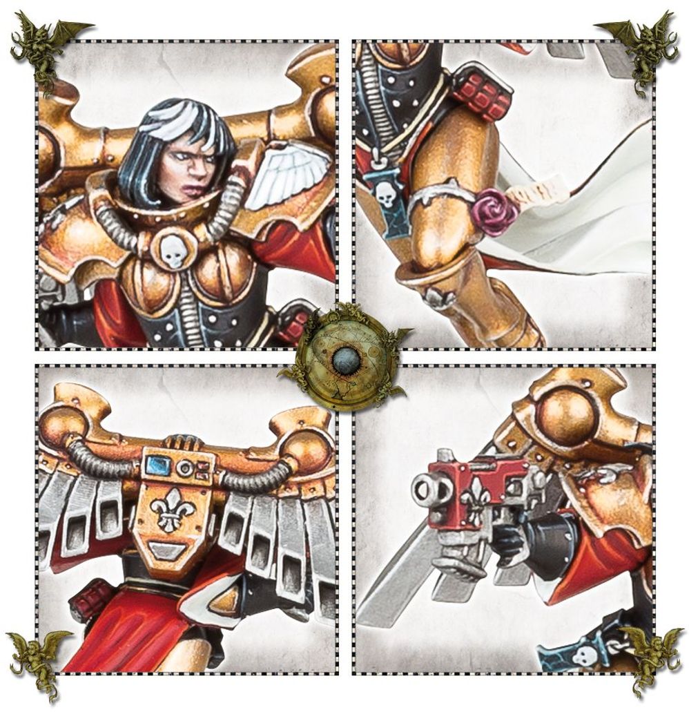 Warhammer 40K: Adepta Sororitas - Celestine the living Saint