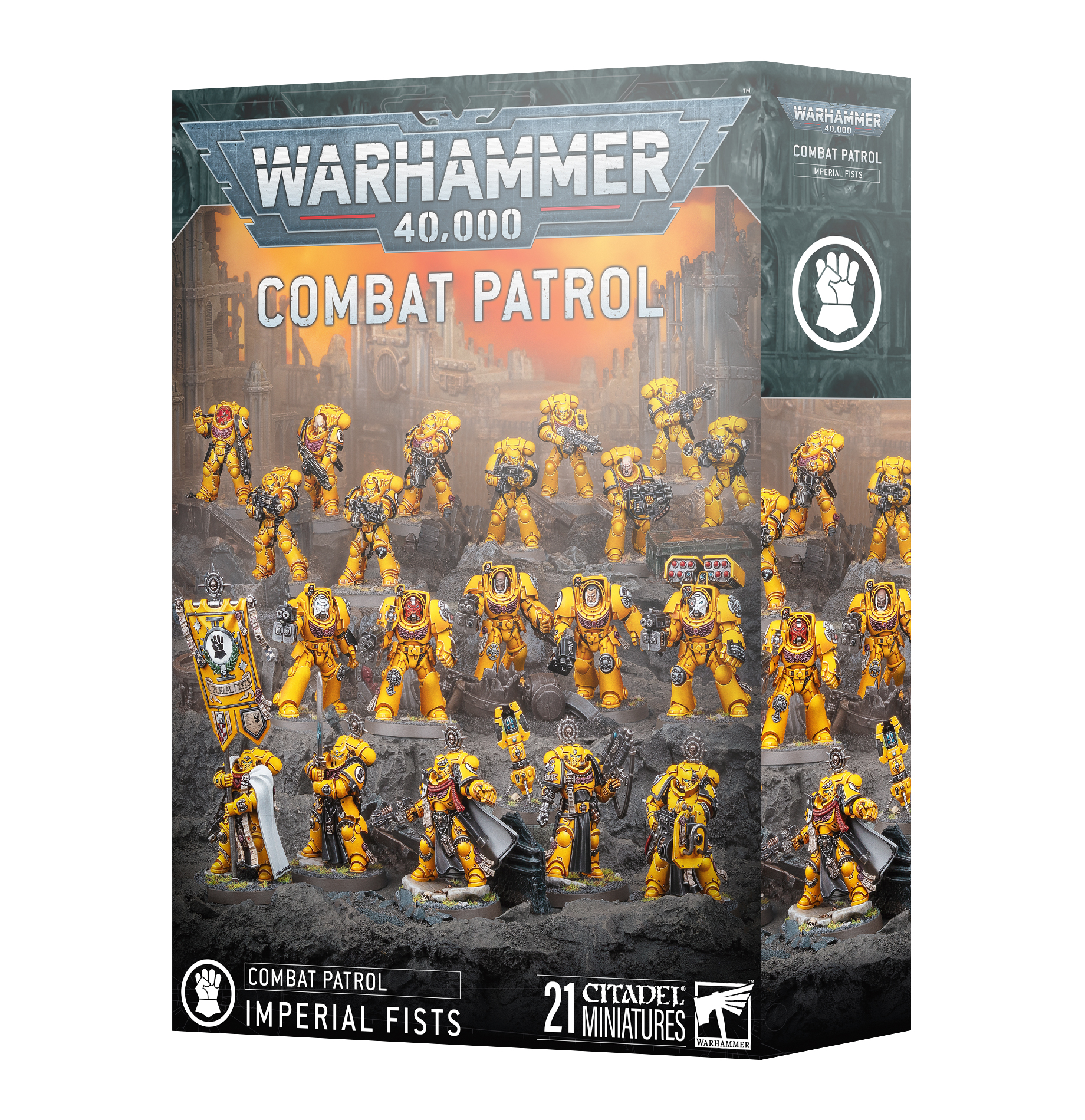 Warhammer 40k: Space Marines - Imperial Fists - Combat Patrol